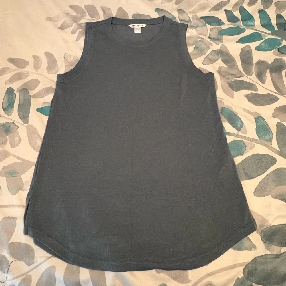 Athleta Slate Blue Tank Top - Picture 1 of 6